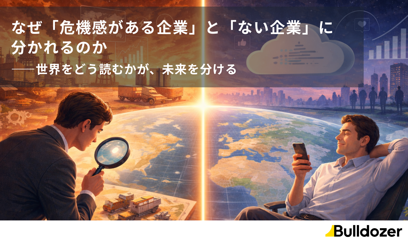 なぜ「危機感がある企業」と「ない企業」に分かれるのか ―世界をどう読むかが、未来を分ける